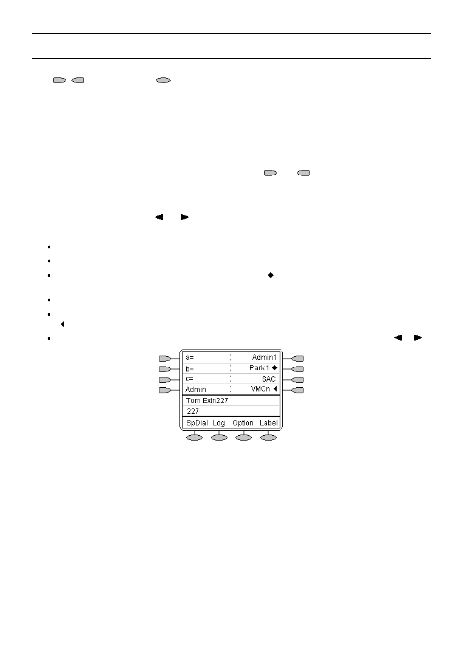 Function keys, Overview of the function keys | Avaya 5420 User Manual | Page 31 / 52