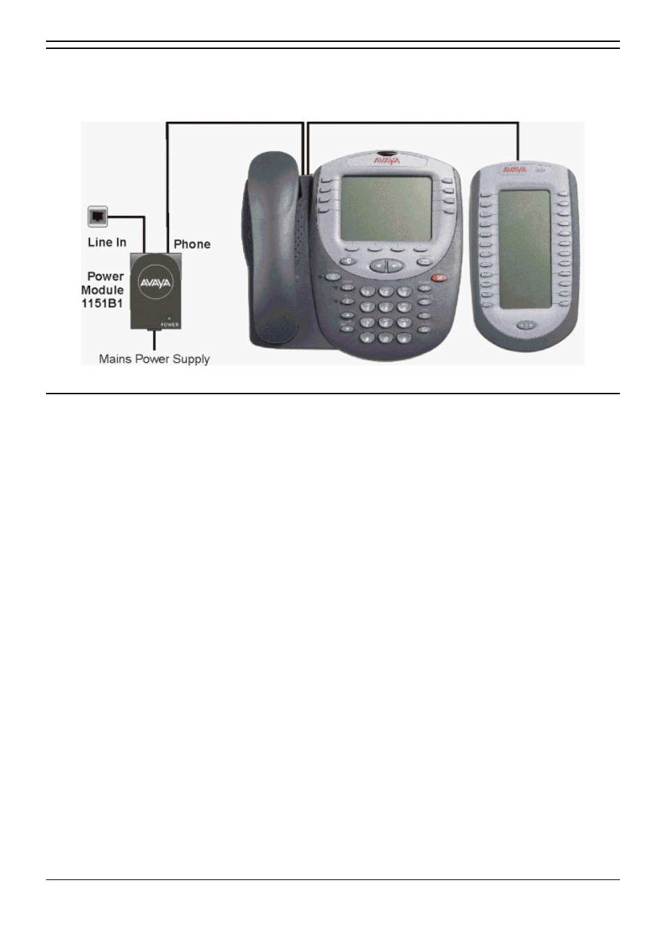 Connection, Using the eu24 expansion module | Avaya 5420 User Manual | Page 47 / 52