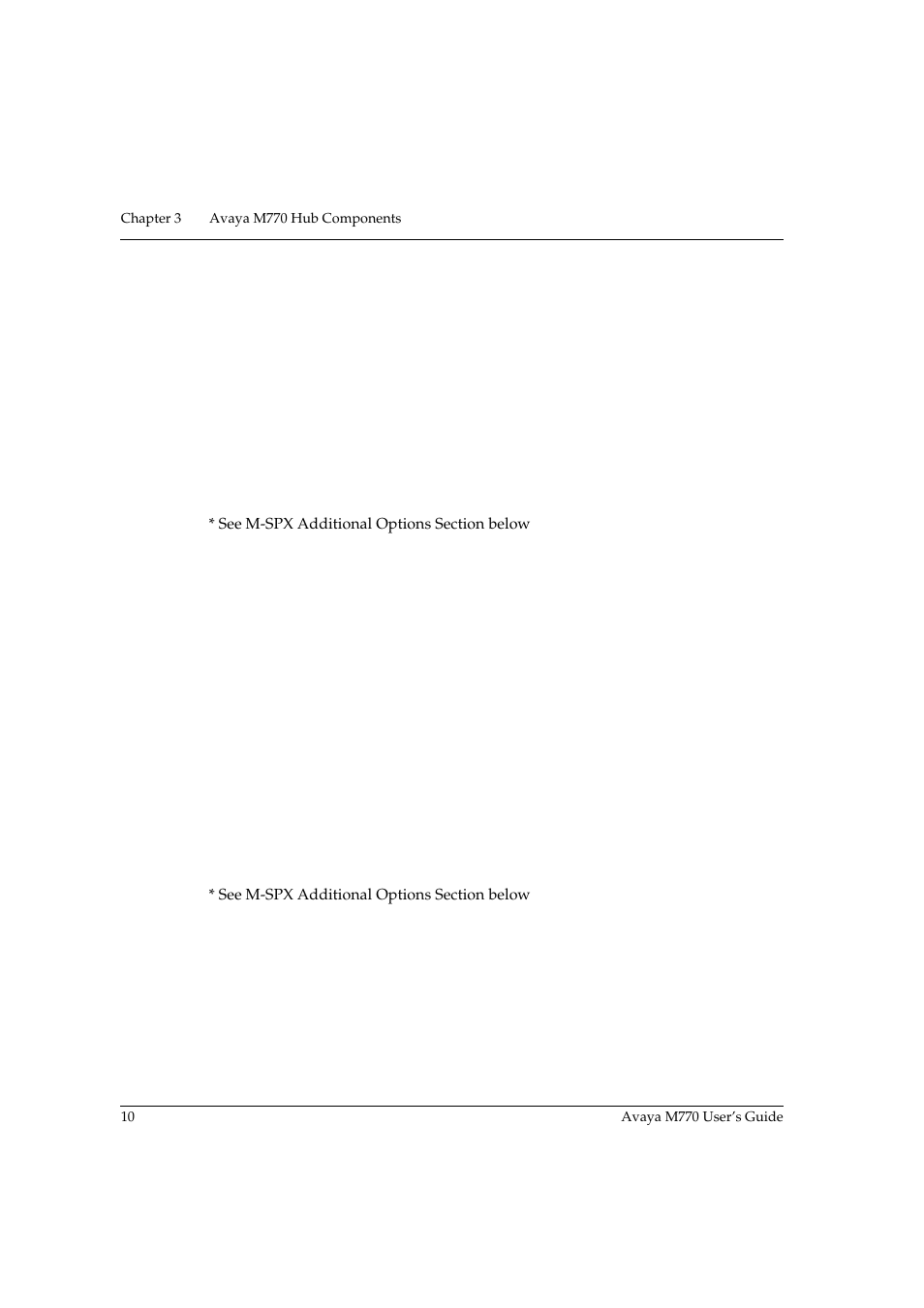 Avaya m770 control panel ports, Avaya m770 control panel buttons | Avaya M770 User Manual | Page 20 / 38