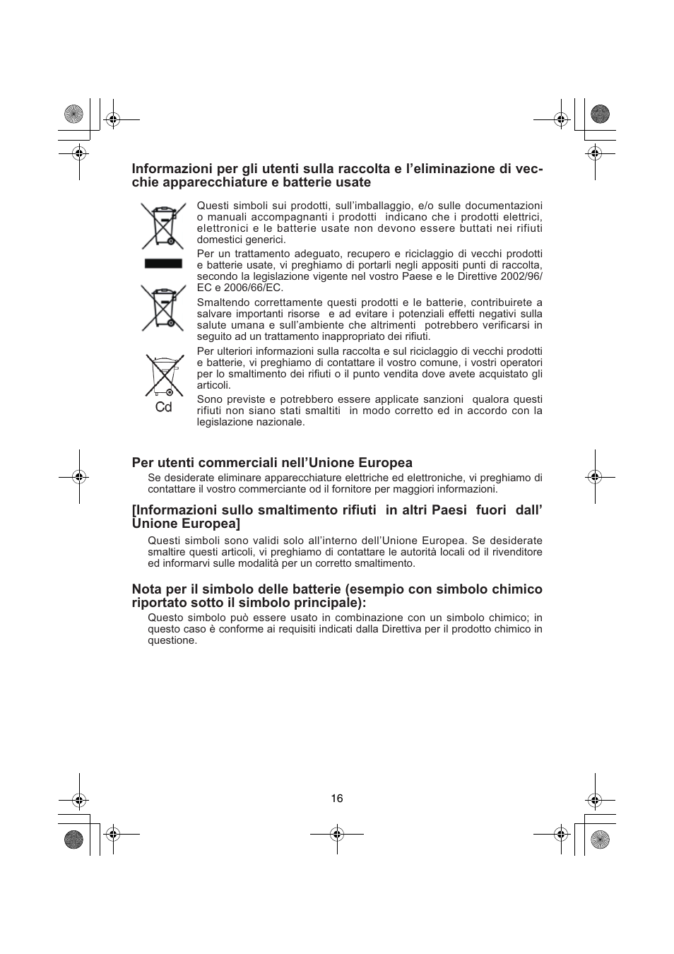 Panasonic EY3740 User Manual | Page 16 / 44