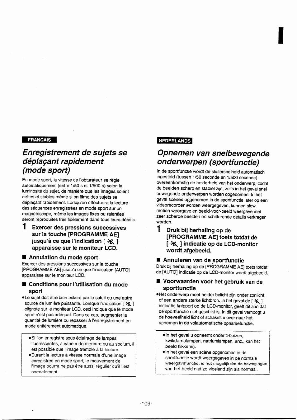 Panasonic NVVX30EG User Manual | Page 109 / 164