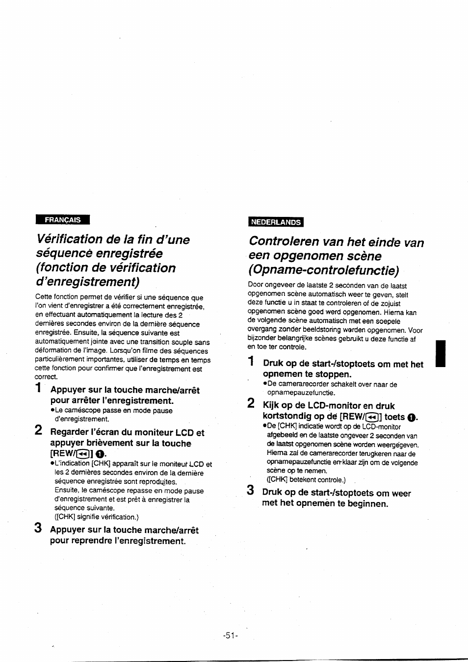 Panasonic NVVX30EG User Manual | Page 51 / 164