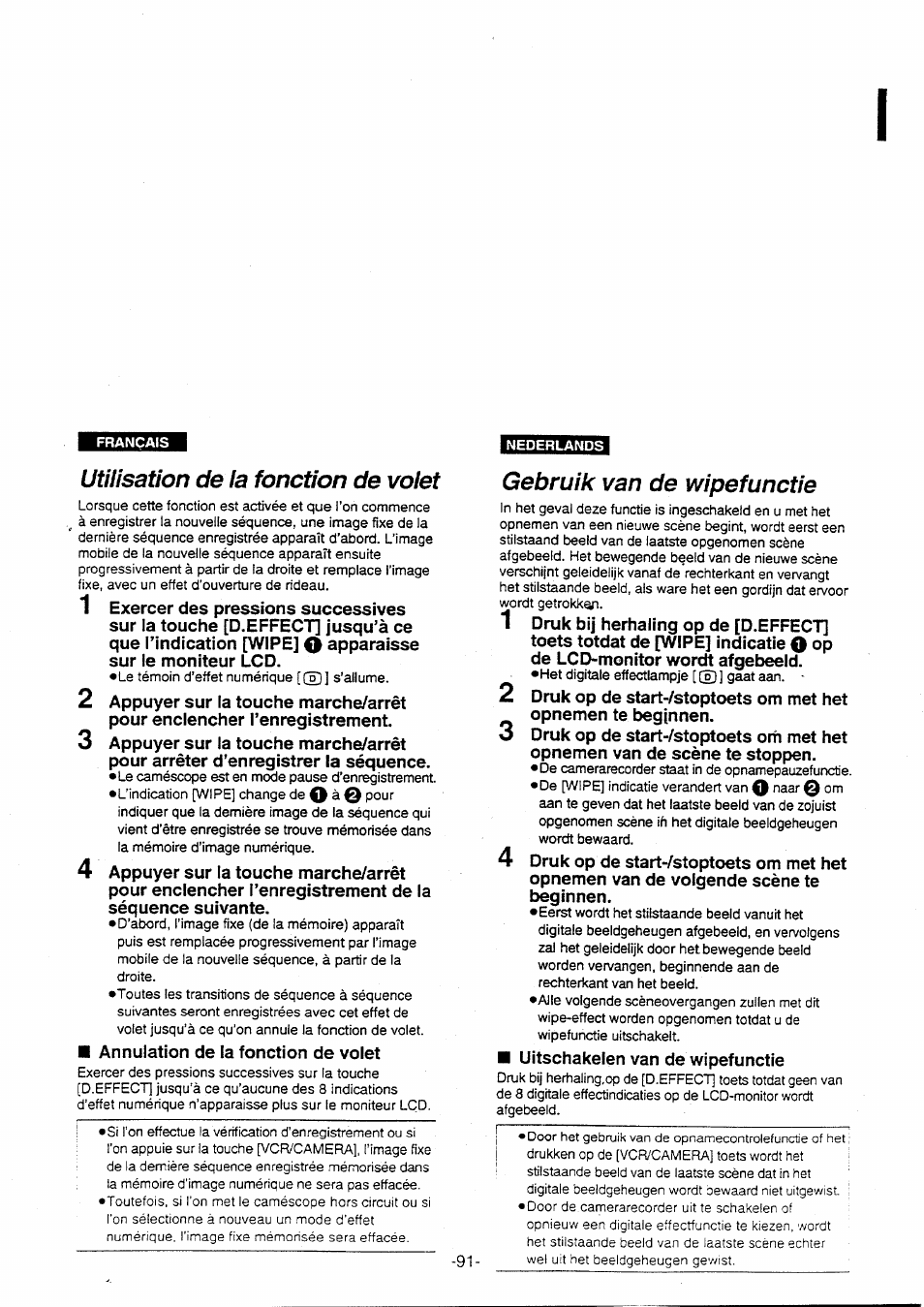 Panasonic NVVX30EG User Manual | Page 91 / 164