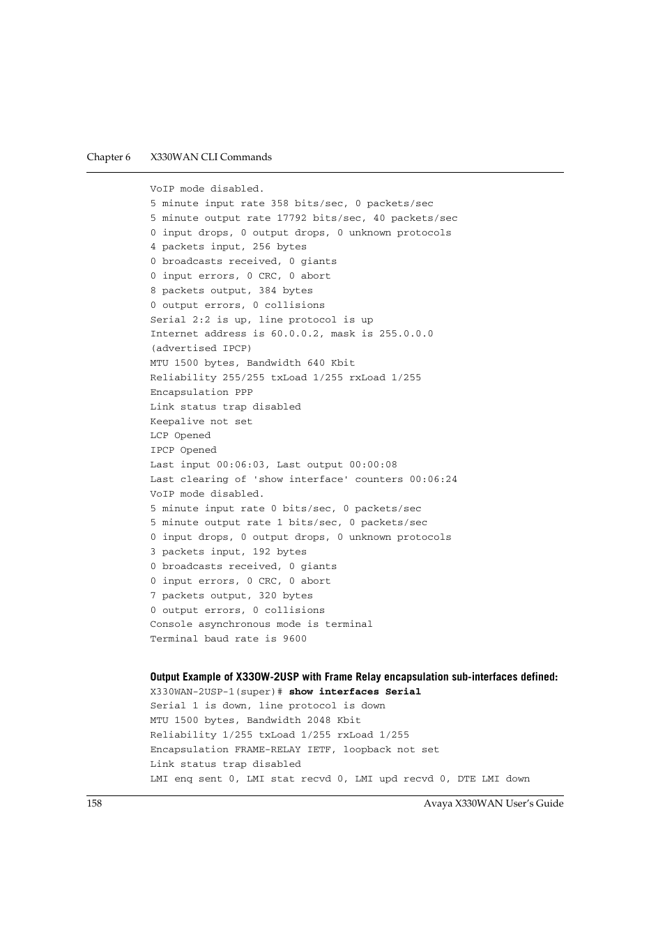 Avaya X330WAN User Manual | Page 180 / 264