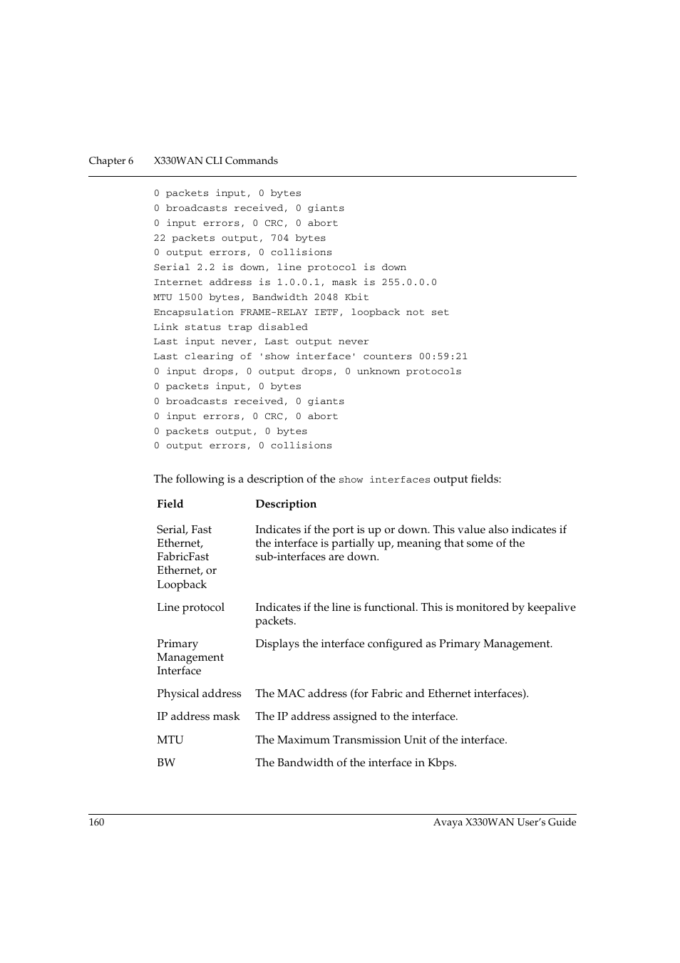 Avaya X330WAN User Manual | Page 182 / 264