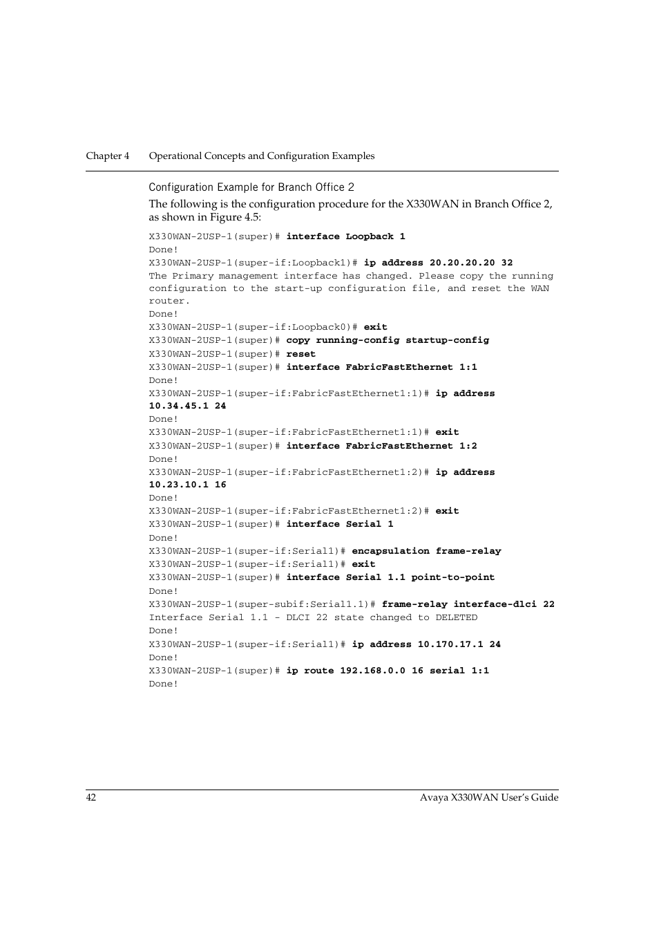 Configuration example for branch office 2 | Avaya X330WAN User Manual | Page 64 / 264