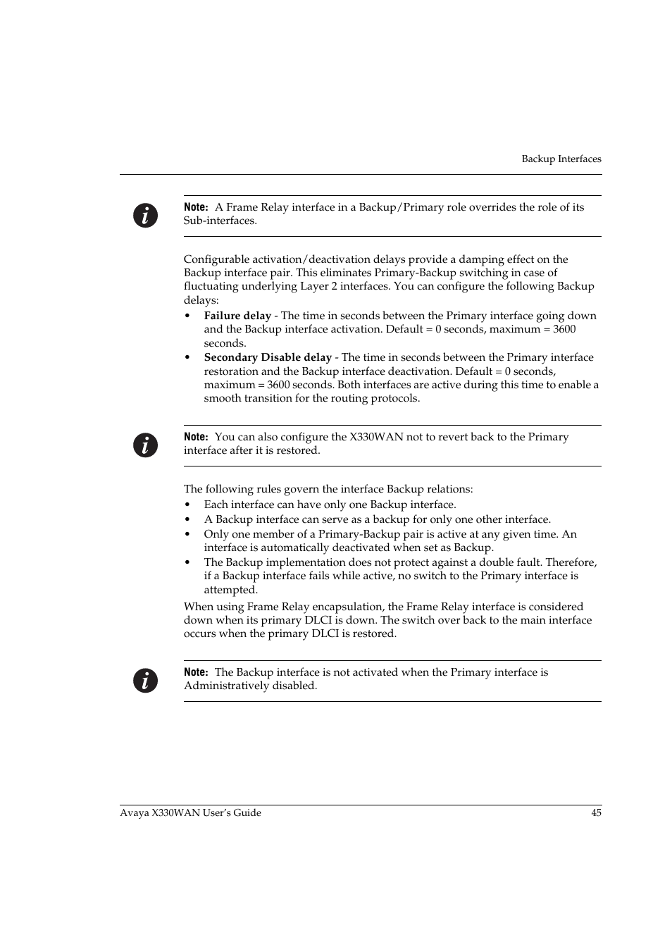 Avaya X330WAN User Manual | Page 67 / 264