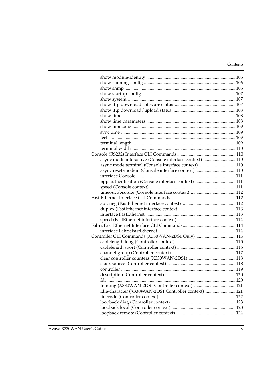 Avaya X330WAN User Manual | Page 7 / 264