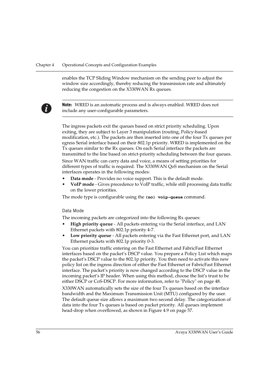 Data mode | Avaya X330WAN User Manual | Page 78 / 264