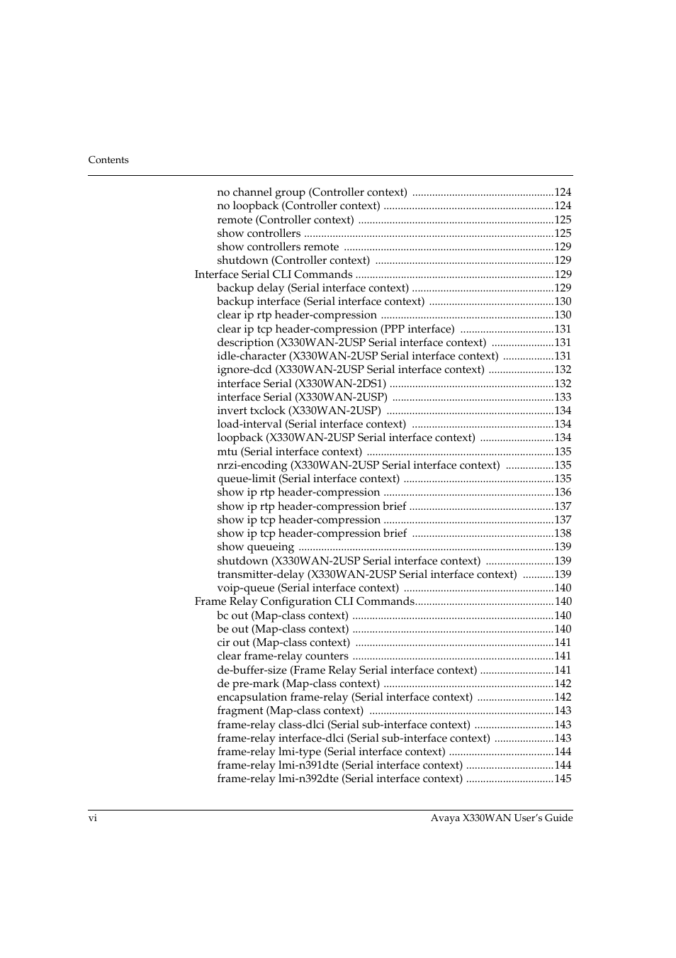 Avaya X330WAN User Manual | Page 8 / 264