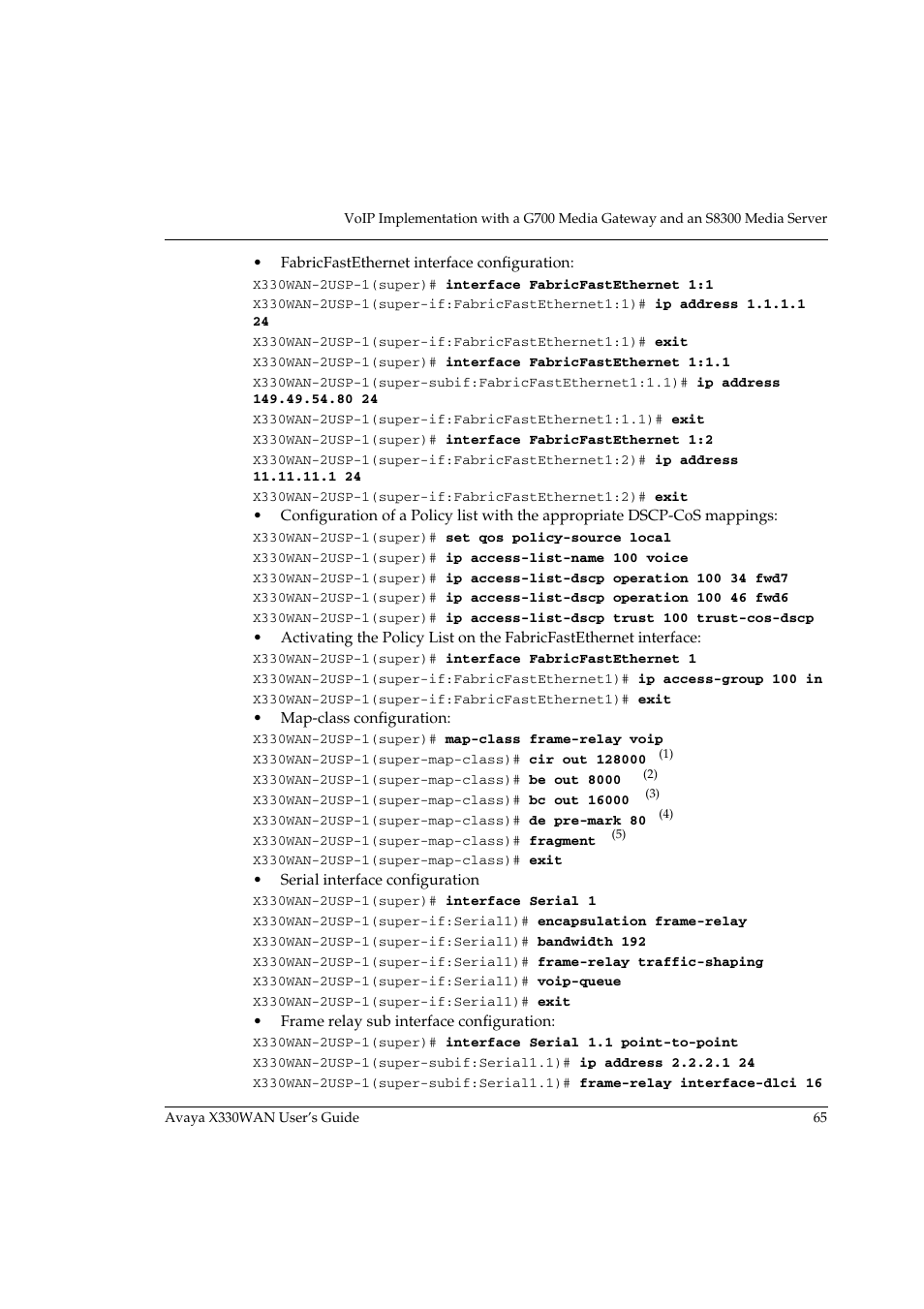 Avaya X330WAN User Manual | Page 87 / 264