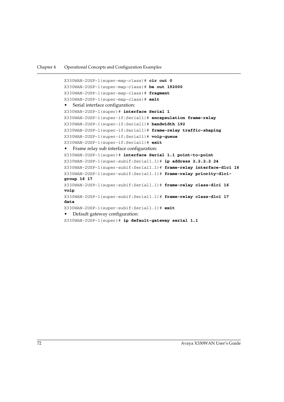 Avaya X330WAN User Manual | Page 94 / 264