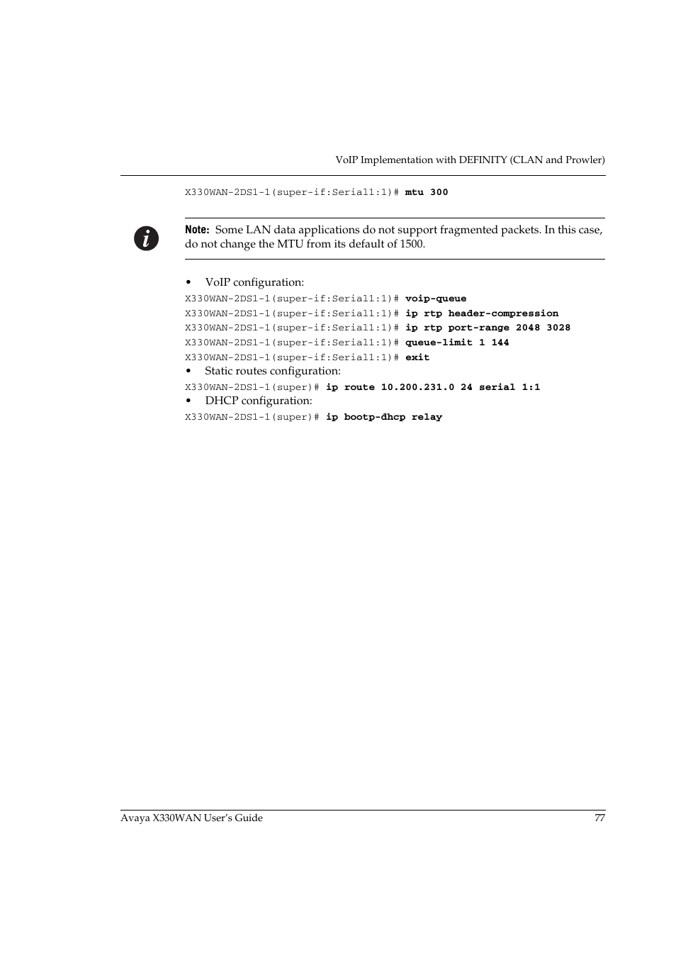 Avaya X330WAN User Manual | Page 99 / 264