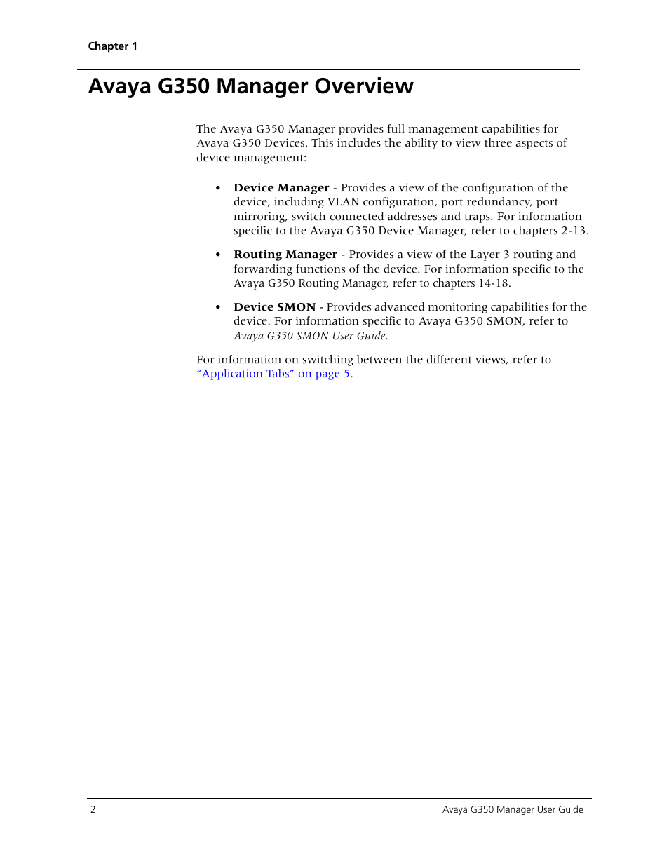 Avaya g350 manager overview | Avaya Media Gateway G350 User Manual | Page 12 / 219