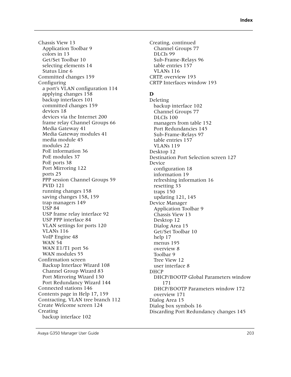 Avaya Media Gateway G350 User Manual | Page 213 / 219