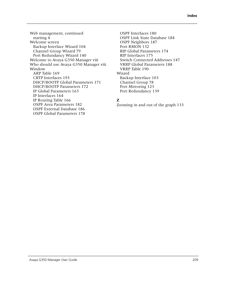 Avaya Media Gateway G350 User Manual | Page 219 / 219