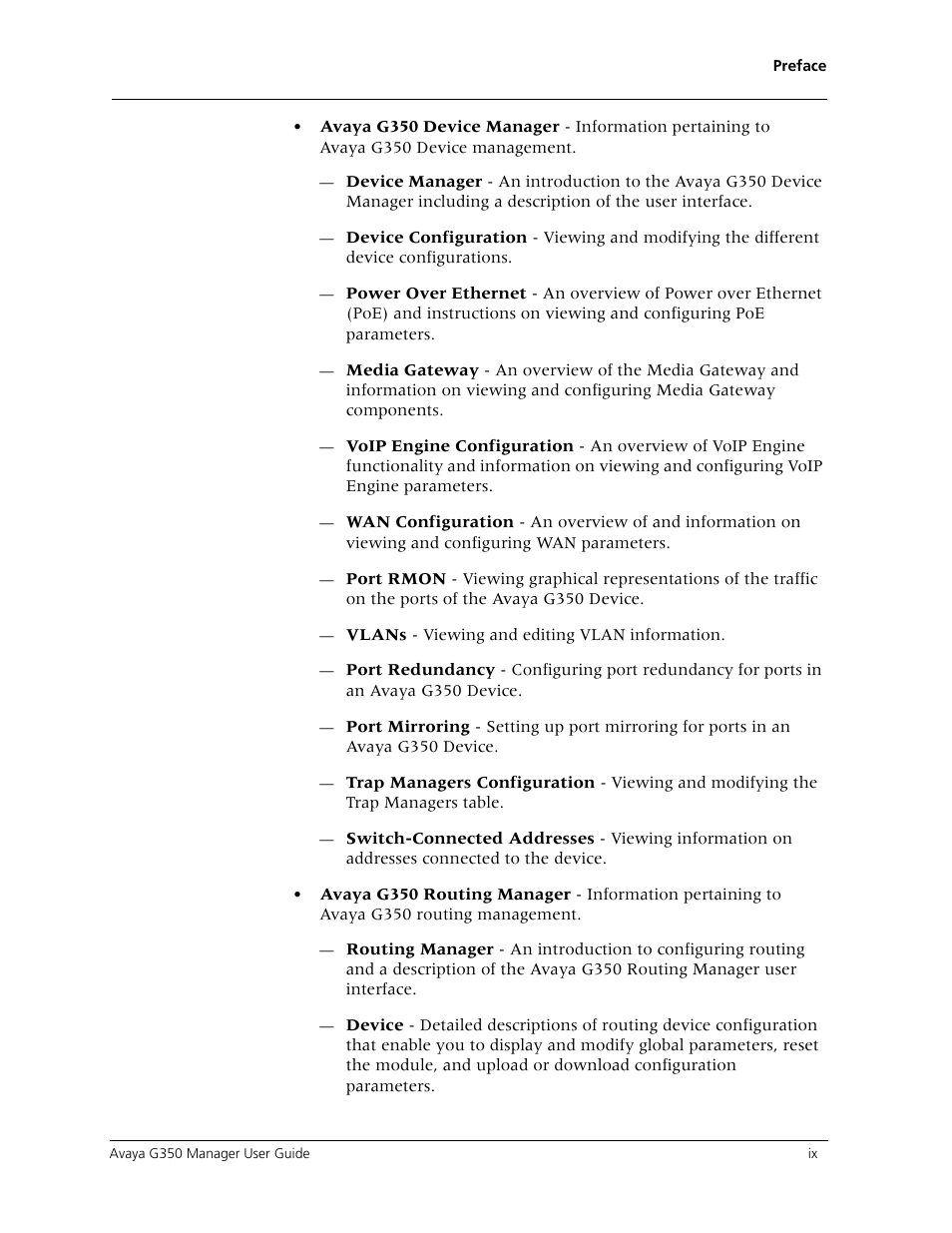 Avaya Media Gateway G350 User Manual | Page 9 / 219