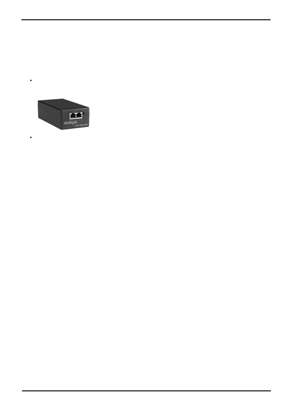 Power supply options, 13 power supply options | Avaya H323 User Manual | Page 21 / 94