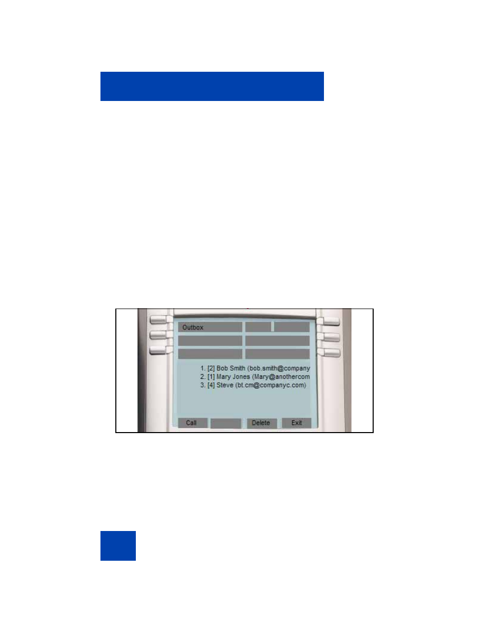 Call outbox | Avaya NN43113-101 User Manual | Page 192 / 418