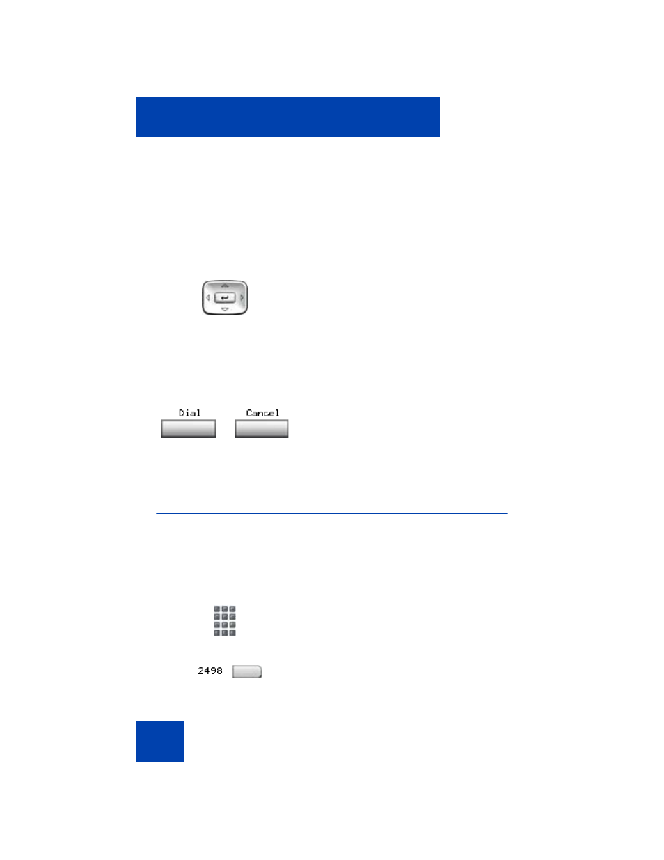 Making a call using the redial list, Using predial | Avaya 1140E User Manual | Page 124 / 242