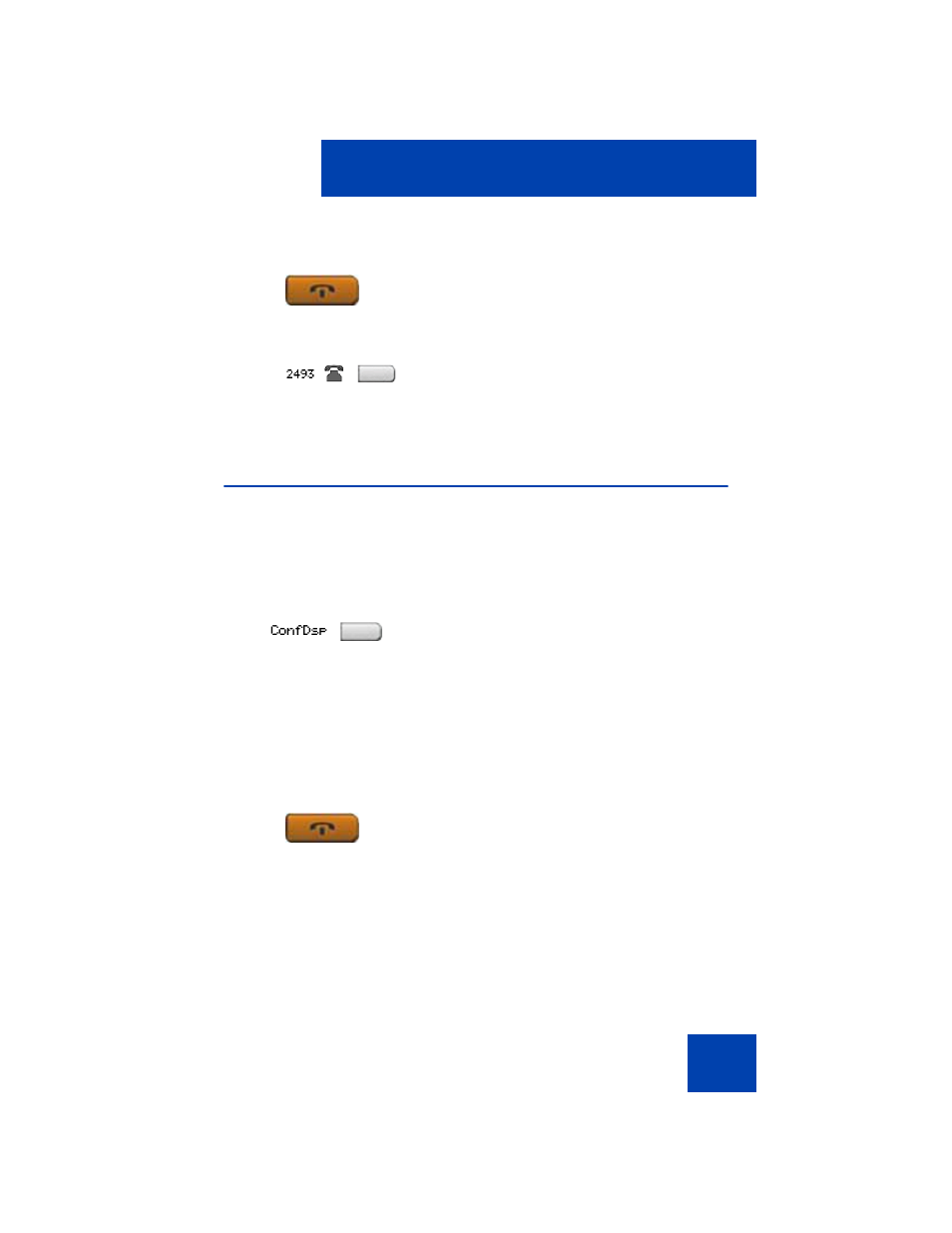 Using conferee selectable display | Avaya 1140E User Manual | Page 153 / 242