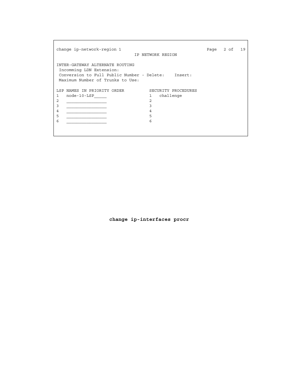 Administering ip interfaces | Avaya S8300 User Manual | Page 177 / 768