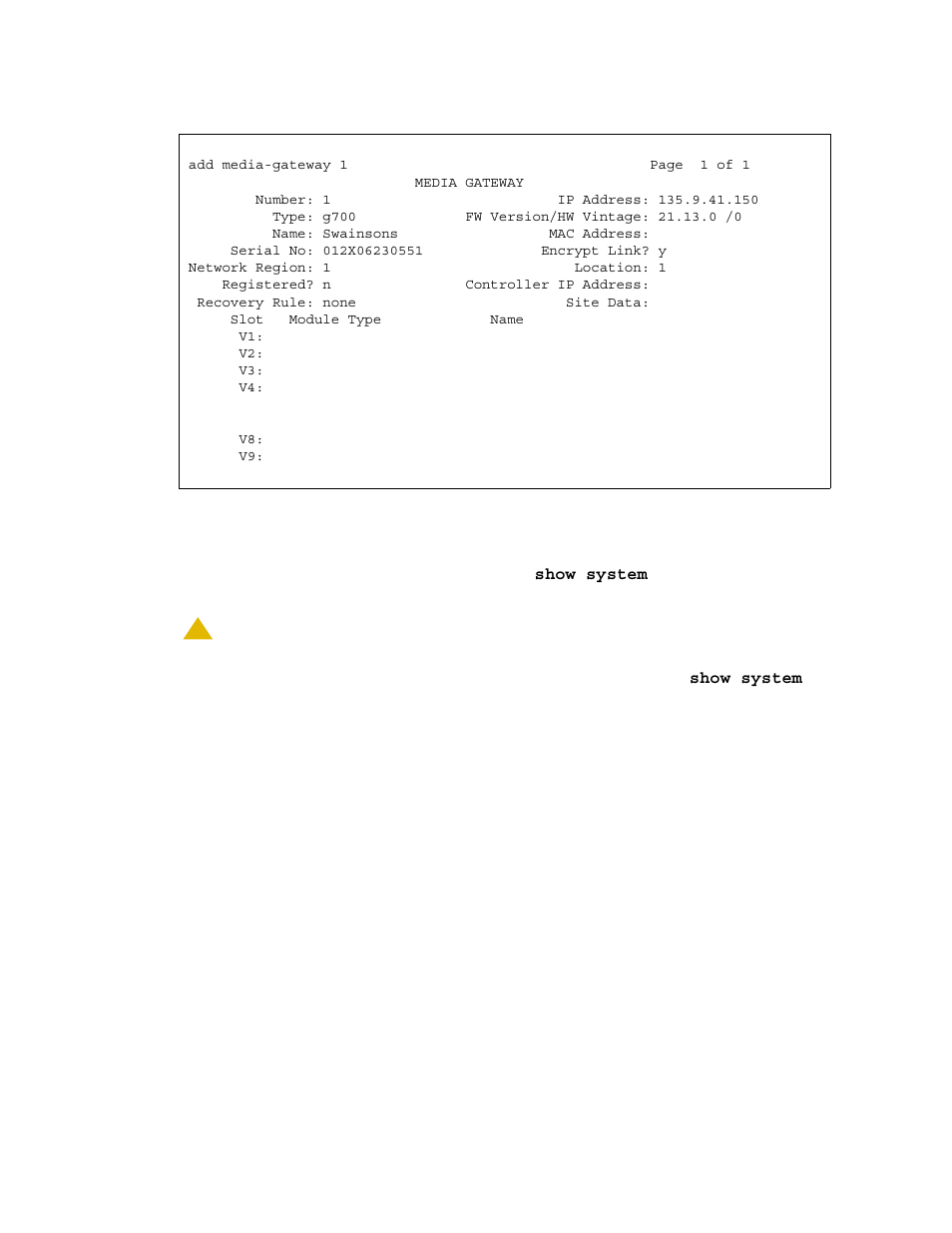 Avaya S8300 User Manual | Page 190 / 768