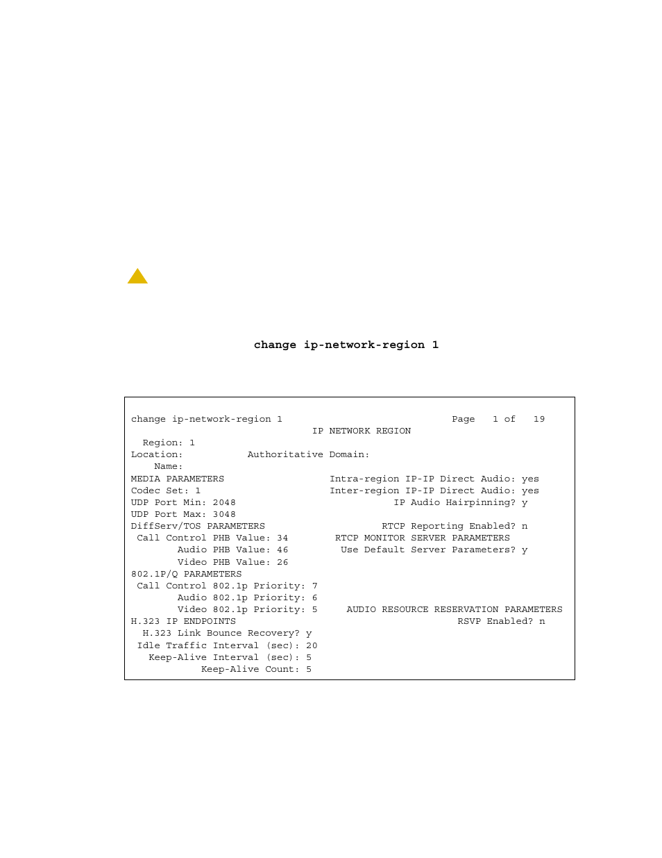 Administering network regions | Avaya S8300 User Manual | Page 208 / 768