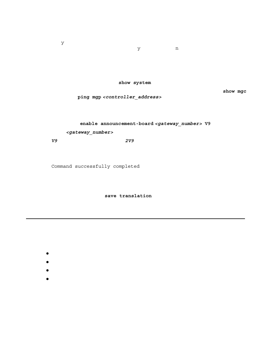 Complete the installation process, To enable announcements, if necessary, To save communication manager translations | Avaya S8300 User Manual | Page 224 / 768