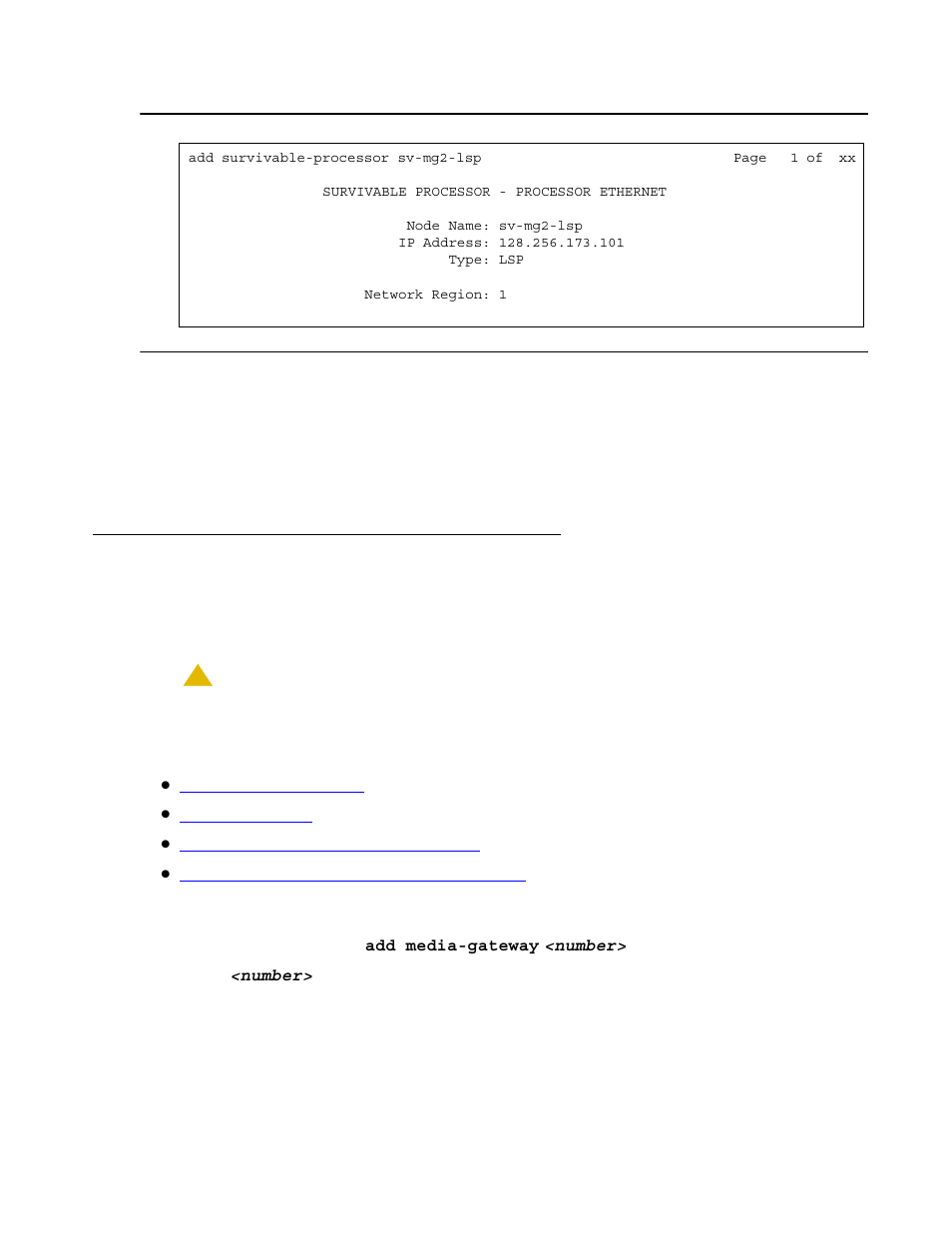 Administering the media gateway, Skip to | Avaya S8300 User Manual | Page 532 / 768