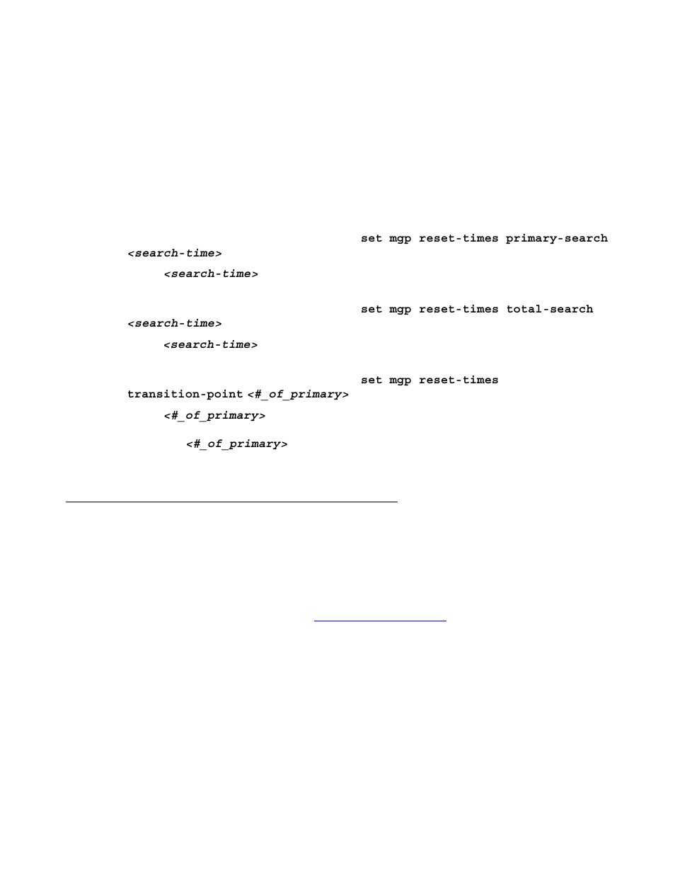 Setting the lsp transition points | Avaya S8300 User Manual | Page 559 / 768
