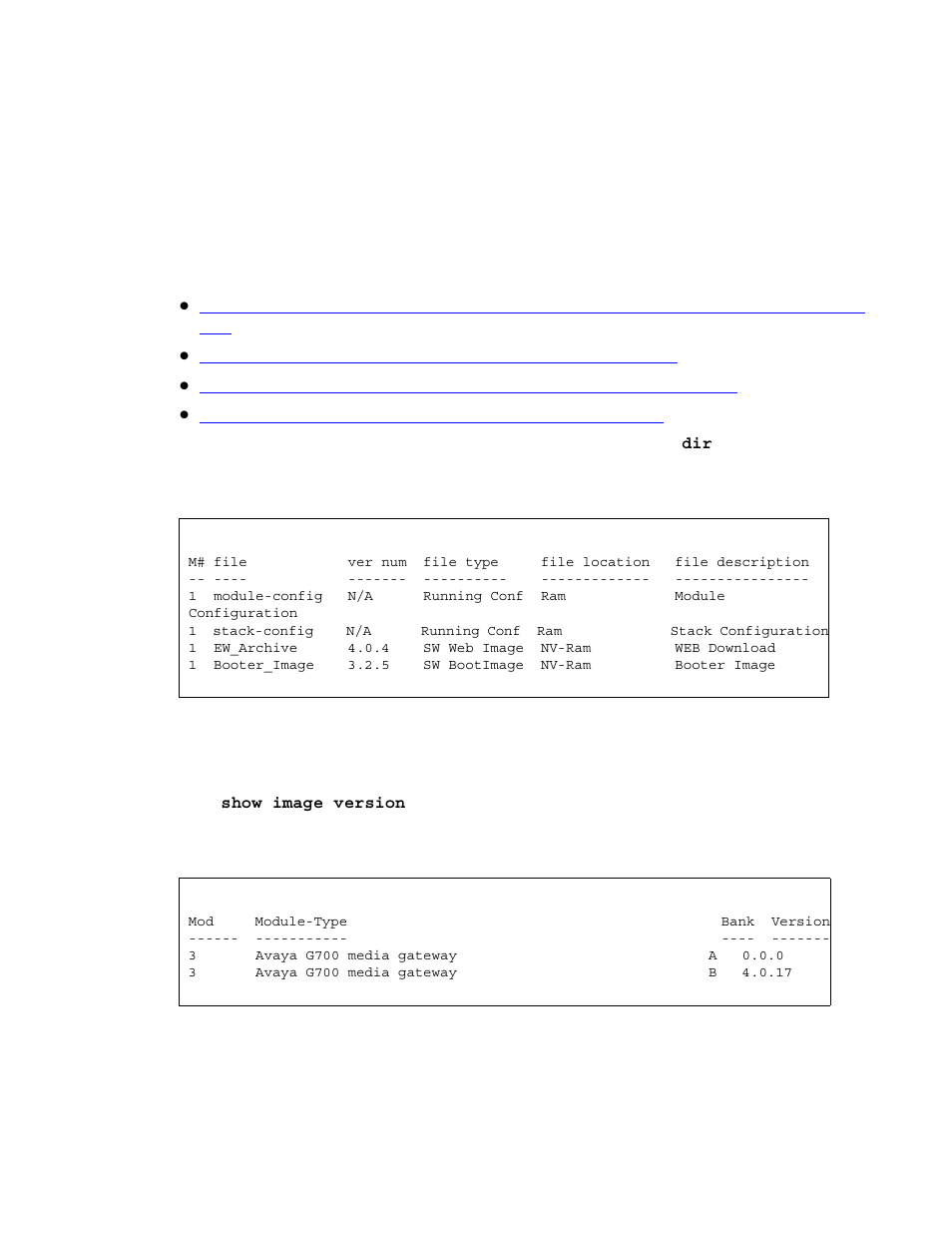 Determining which firmware to install on the g700 | Avaya S8300 User Manual | Page 704 / 768