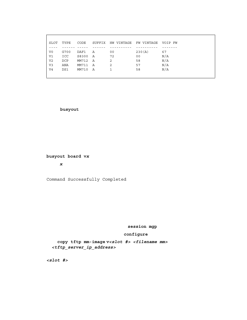 Installing new firmware on the media modules | Avaya S8300 User Manual | Page 708 / 768