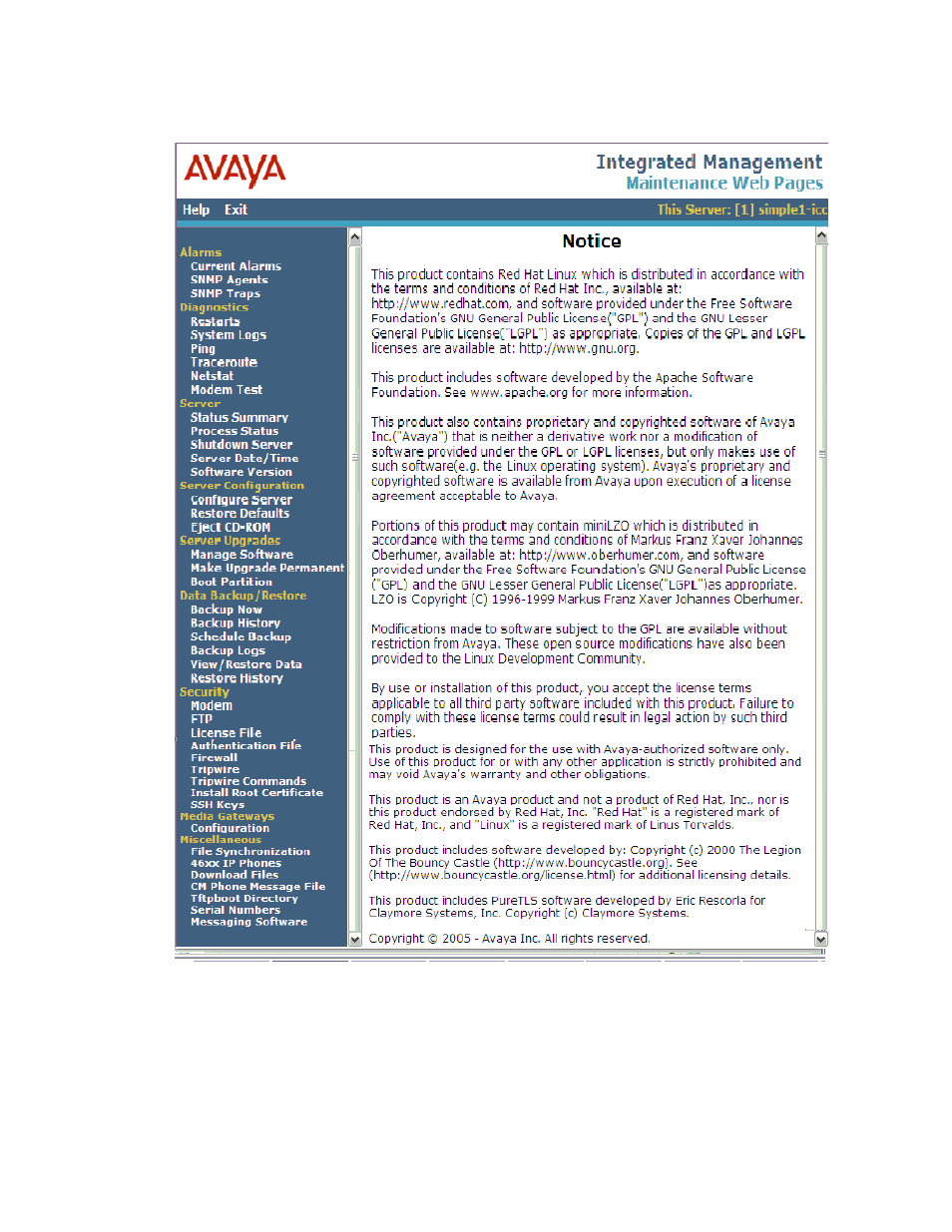 Avaya S8300 User Manual | Page 75 / 768