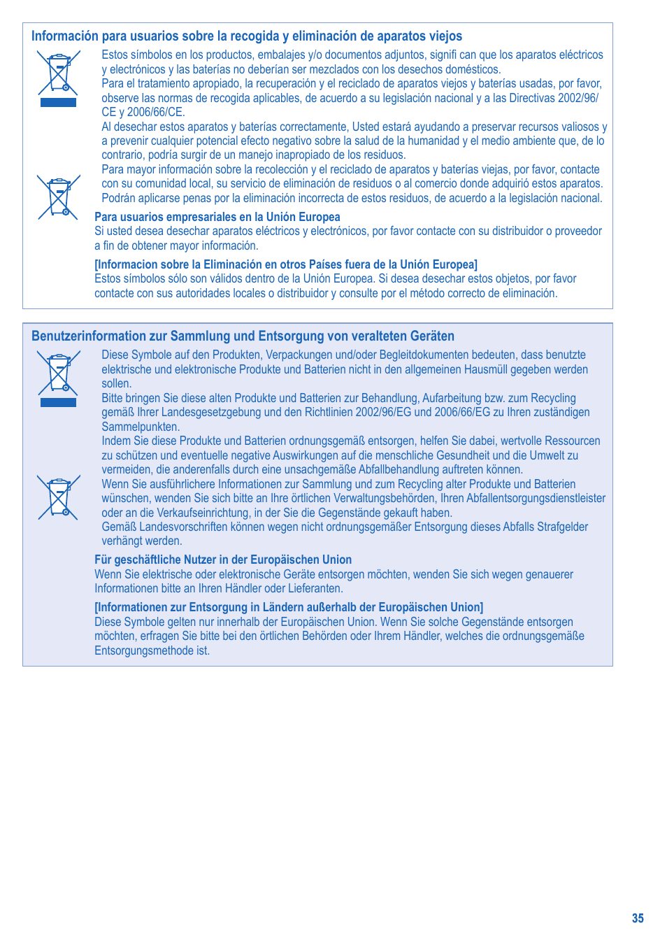 Panasonic LIAV12IM User Manual | Page 11 / 12