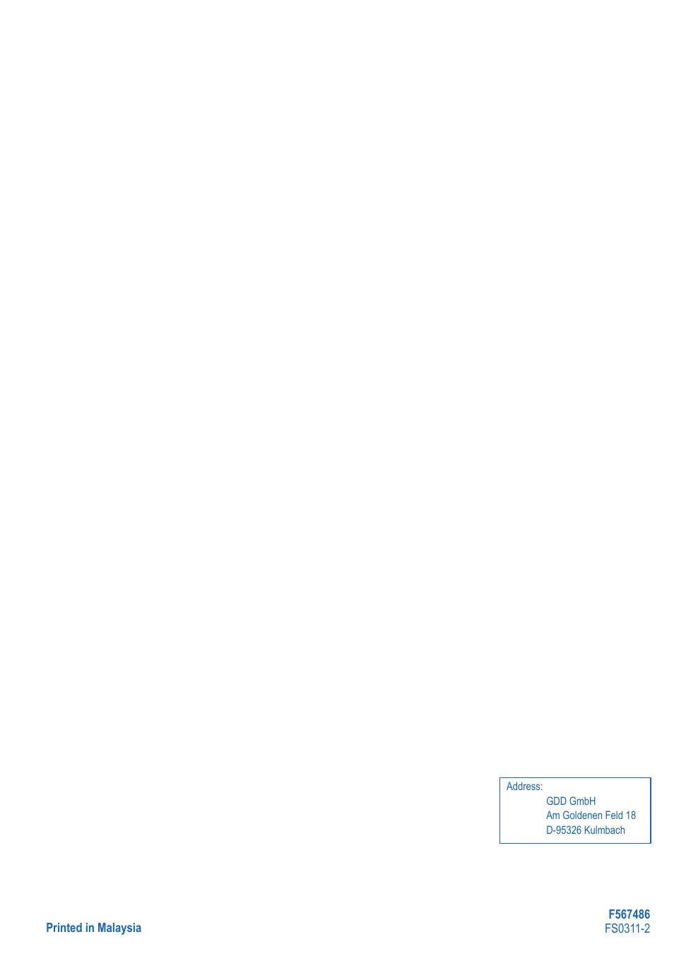 Panasonic LIAV12IM User Manual | Page 12 / 12