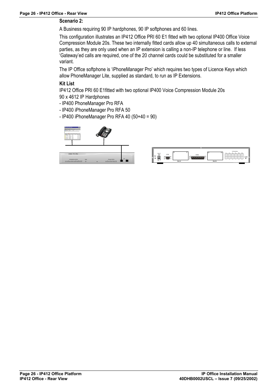 Avaya IP OFFICE 40DHB0002USCL User Manual | Page 26 / 70