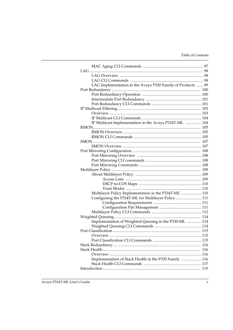 Avaya P334T-ML User Manual | Page 7 / 176