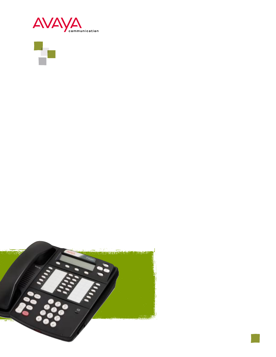 4624 ip telephone | Avaya 4606 IP User Manual | Page 3 / 5