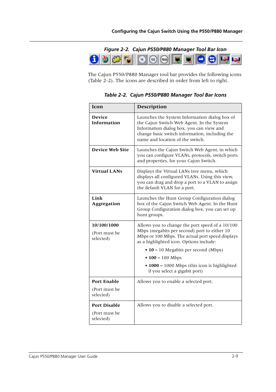 Avaya Cajun P550 User Manual | Page 17 / 58