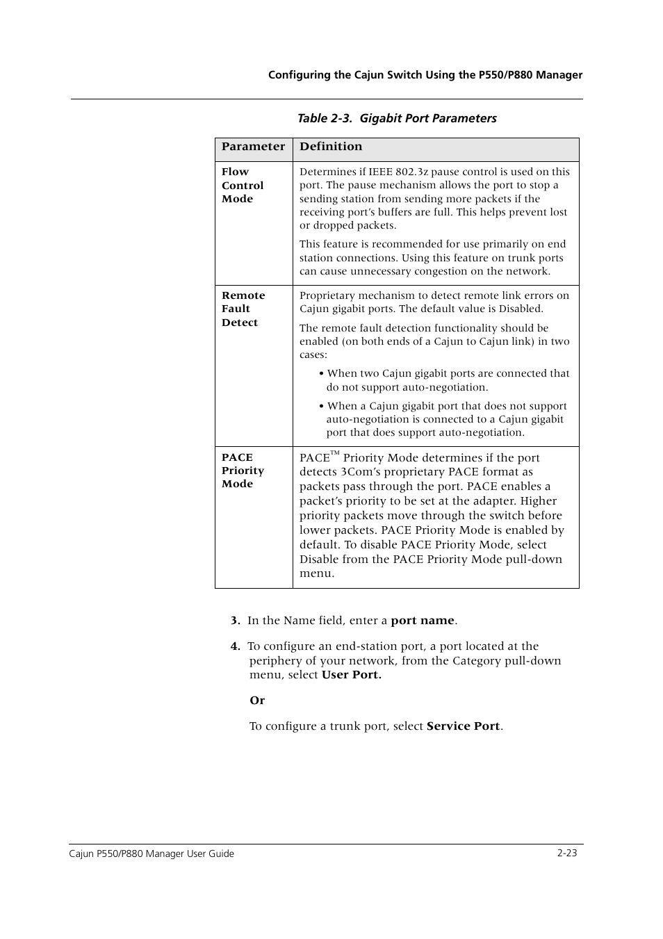 Avaya Cajun P550 User Manual | Page 31 / 58