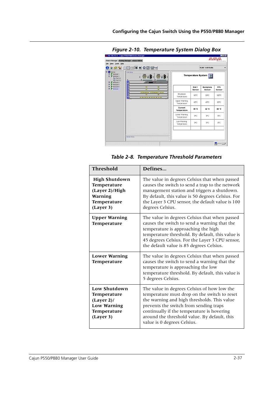 Avaya Cajun P550 User Manual | Page 45 / 58