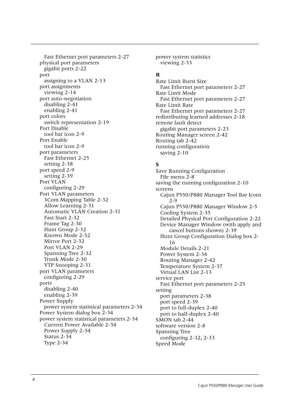 Avaya Cajun P550 User Manual | Page 56 / 58
