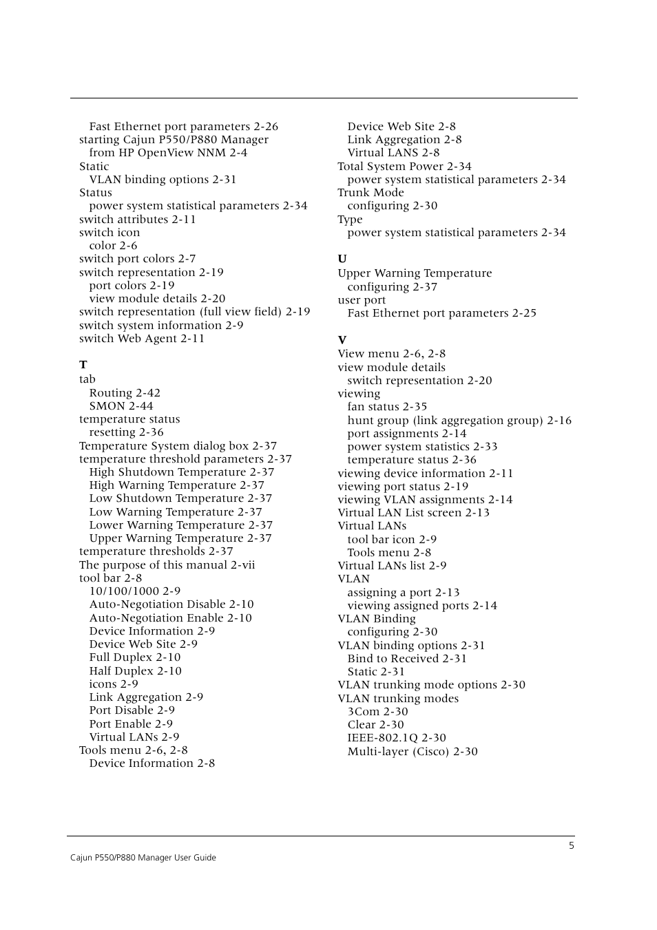Avaya Cajun P550 User Manual | Page 57 / 58