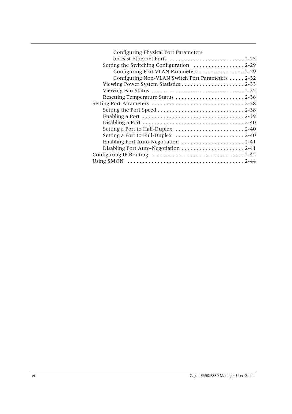 Avaya Cajun P550 User Manual | Page 6 / 58