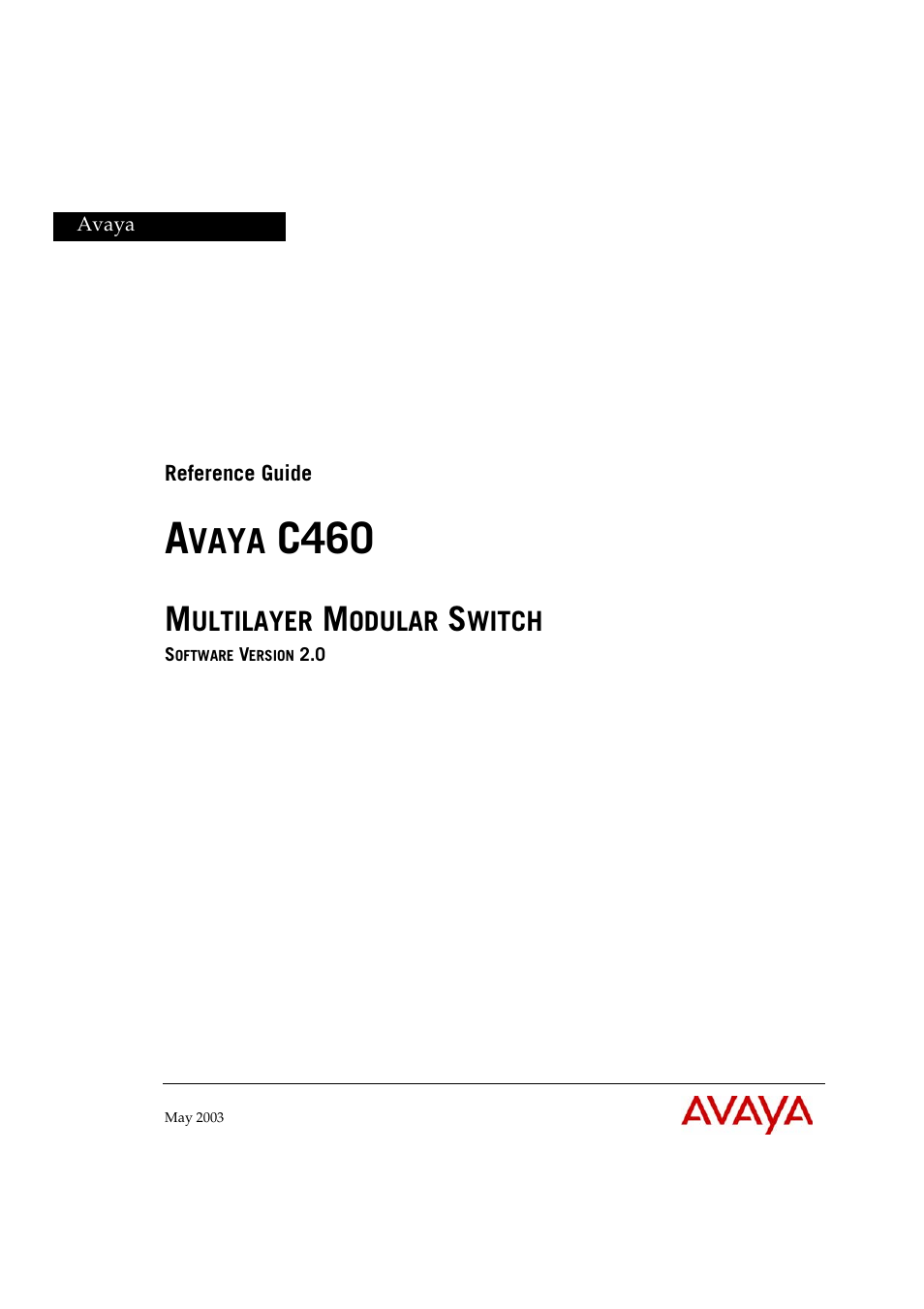 Avaya C460 User Manual | 268 pages