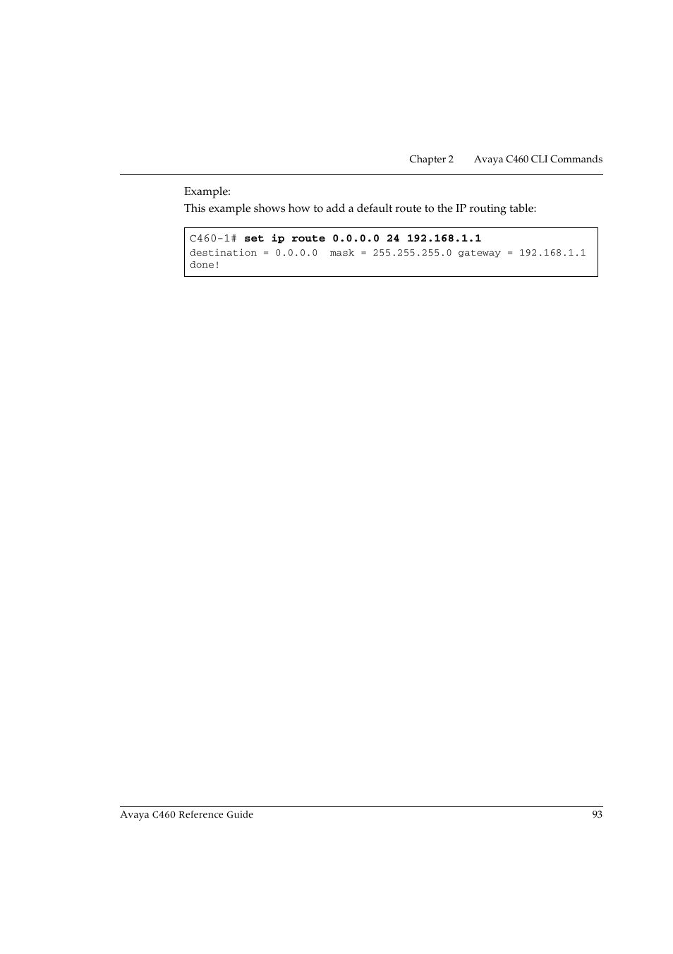 Avaya C460 User Manual | Page 105 / 268
