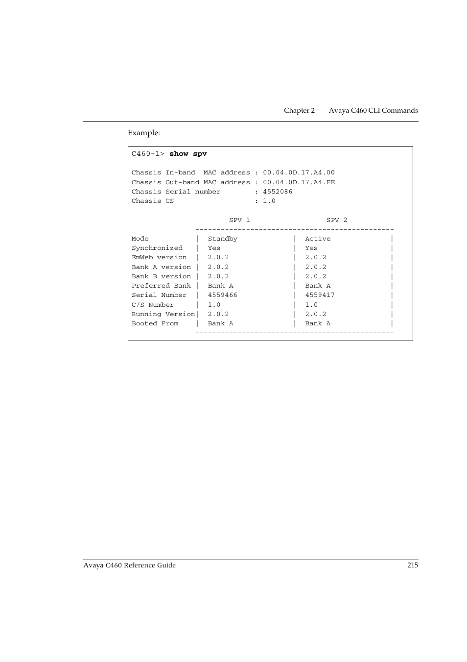 Avaya C460 User Manual | Page 227 / 268