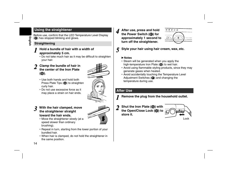 Panasonic EHHS95 User Manual | Page 14 / 84