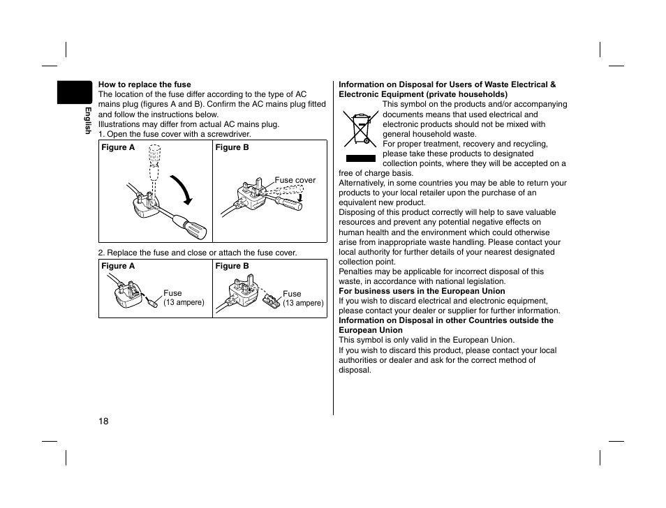 Panasonic EHHS95 User Manual | Page 18 / 84
